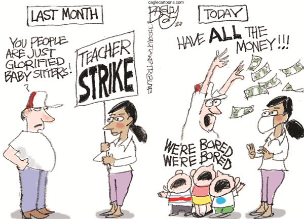 School's Out by Pat Bagley, The Salt Lake Tribune, UT